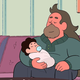 Image for article titled Greg and the Gems struggle with parenting (and complexity) on a Steven Universe holiday special